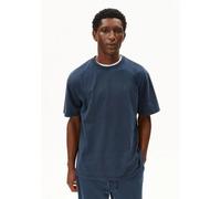 ARMEDANGELS ICONIC Å MAARKOS GMT DYE Herren Heavyweight T-Shirt aus Bio-Baumwolle night sky washed (Blau) L