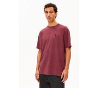 ICONIC Å MAARKOS GMT DYE T-SHIRT | 100% Bio-Baumwolle - rot (M)