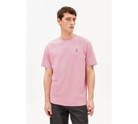ARMEDANGELS Relaxed Fit T-Shirt aus reiner Bio-Baumwolle Modell 'ICONIC MAARKOS GD' in Altrosa, Größe XL