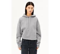 Armedangels - ICONIC Å OPEN EDGE HOODIE silver melange - Gr. - S