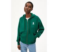 ARMEDANGELS ICONIC Å RIXAMAA Damen Sweatjacke aus Bio-Baumwolle emerald green L