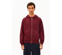 SAROMIAAN SWEATJACKE | 100% Bio-Baumwolle - rot (L)