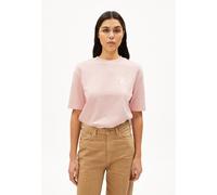 ARMEDANGELS ICONIC Å TARJAA - Damen Heavyweight T-Shirt aus recyceltem Baumwoll Mix rosalilly S