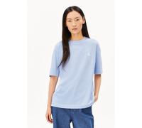 ARMEDANGELS - Women's Tarjaa Å Embro - T-Shirt, Gr. XS, blau (SoftBlue)