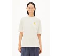 ARMEDANGELS Damen Heavyweight T-Shirt aus recyceltem Baumwoll Mix Iconic Å TARJAA Loose Fit Undyed Xs
