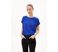 ARMEDANGELS Damen T-Shirt aus Bio-Baumwolle IDAARA Loose Fit Dynamo Blue M