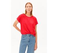 ARMEDANGELS IDAARA Damen T-Shirt aus Bio-Baumwolle mars red S