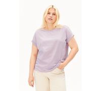 ARMEDANGELS Damen T-Shirt aus Bio-Baumwolle IDAARA Loose Fit Moonlit Lilac Xs