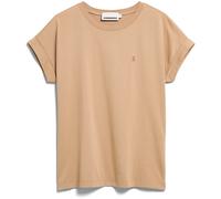 ARMEDANGELS Damen T-Shirt aus Bio-Baumwolle IDAARA Loose Fit True Camel L