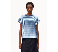 ARMEDANGELS IDAARA STRIPE Damen Bio-Baumwoll Mix white-lapis blue S