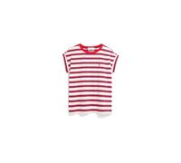 ARMEDANGELS IDAARA STRIPES Damen T-Shirt aus Bio-Baumwolle light oatmilk-mars red-dynamo blue L