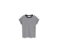 Armedangels - IDAARA STRIPE T-SHIRT white-black - Gr. - XS