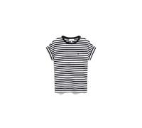 Armedangels - IDAARA STRIPE T-SHIRT white-black - Gr. - XXL