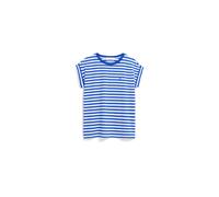 Armedangels - IDAARA STRIPE T-SHIRT white-dynamo blue - Gr. - M
