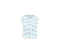 Armedangels - IDAARA STRIPE T-SHIRT white-foam - Gr. - S