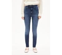 ARMEDANGELS INGAA - Damen Jeans Skinny Leg High Waist Bio-Baumwoll Mix X-Stretch galaxy blue 26/32