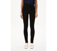 ARMEDANGELS INGAA X STRETCH - Damen Skinny Leg High Waist aus Bio-Baumwoll Mix black night 27/30
