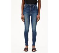ARMEDANGELS INGAA - Damen Skinny Jeans High Waist Bio-Baumwoll Mix X-Stretch blue Damen W33/L34