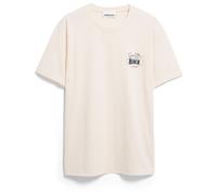 Armedangels Herren Jaames Bike T-Shirt (Größe XL, weiss)