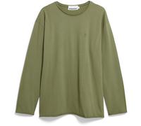 Armedangels Jaames Brushed Herren Longsleeves oliv Größe S Lifestyle Hautfreundlich