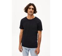 ARMEDANGELS JAAMES BRUSHED T-SHIRT - Herren T-Shirt aus Bio-Baumwolle black XXL