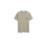 ARMEDANGELS JAAMES DIFFERENCE - Männer Regular Fit T-Shirt - grün L light sage
