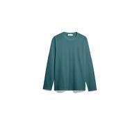 ARMEDANGELS JAAMES Herren Longsleeve aus 100% Bio-Baumwolle petrol velvet XXL