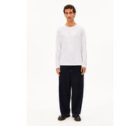 ARMEDANGELS JAAMES Herren Longsleeve aus 100% Bio-Baumwolle white M
