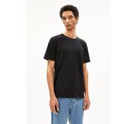 ARMEDANGELS JAAMES Herren Regular T-Shirt aus Bio-Baumwolle black S