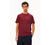 ARMEDANGELS JAAMES Herren T-Shirt aus Bio-Baumwolle velvet red M
