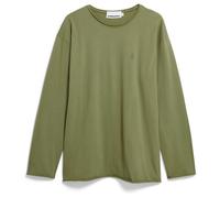 ARMEDANGELS - Jaames Longsleeve Brushed - Longsleeve, Gr. S, oliv (FatigueGreen)