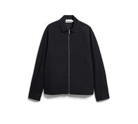 STRUKTURIERTE JACKE | Bio-Baumwoll Mix - schwarz (M)