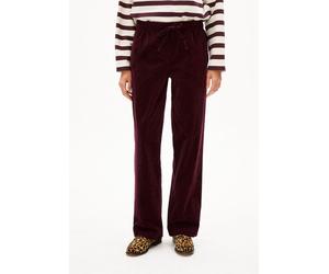 ARMEDANGELS JAIMILAA CORDUROY Damen Webhose aus Bio-Baumwoll Mix dark cranberry XS