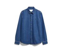 KLASSISCHES JEANS-HEMD | Bio-Baumwoll Mix - blau (M)