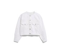 LOCKERE JEANSJACKE | 100% recycelte Baumwolle - weiss (M)