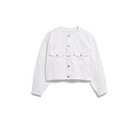 LOCKERE JEANSJACKE | 100% recycelte Baumwolle - weiss (XL)