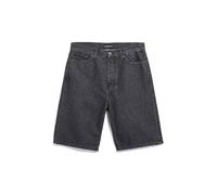 BAGGY JEANS-SHORTS | TENCEL™ Lyocell-Mix - schwarz (36)