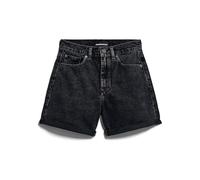 ARMEDANGELS Damen Jeans Shorts aus recycelter Baumwolle SHEAARI Regular Fit Ebony Black 31