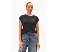 ARMEDANGELS Damen-T-Shirt JILAANA Tencel™ Lyocell Mix Regular Fit Schwarz XS