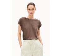 ARMEDANGELS JILAANA - Damen T-Shirt aus TENCEL Lyocell Mix toasty tan S