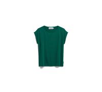 ARMEDANGELS Damen T-Shirt aus Tencel™ Lyocell Mix JILAANA Regular Fit Emerald Green