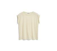 Armedangels - JILAANA STRIPES pastel green-oatmilk - Gr. - XS