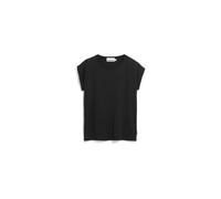 ARMEDANGELS Damen-T-Shirt JILAANA Tencel™ Lyocell Mix Regular Fit Schwarz XS