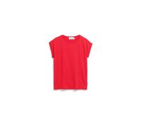 ARMEDANGELS Damen T-Shirt aus Tencel™ Lyocell Mix JILAANA Regular Fit Mars Red XXL