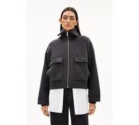 ARMEDANGELS JOANIAAS - Damen Strickjacke aus Bio-Woll Mix steel melange XXL