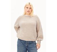 RIPPSTRICKPULLOVER | Bio-Woll Mix - beige (XXL)