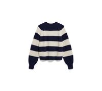 ARMEDANGELS KAAGI STRIPES - Frauen Loose Fit Strickpullover - blau L tinted navy