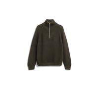 Armedangels - Pullover aus Bio-Baumwolle - Kaalves Gmt Dye grün - Gr. - XL