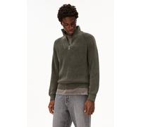 KAALVES GMT DYE | Pullover aus Bio-Baumwolle - oliv (S)