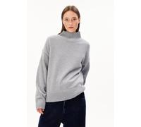 ARMEDANGELS KAARLIN Damen Pullover aus recyceltem Kashmir Mix silver melange S